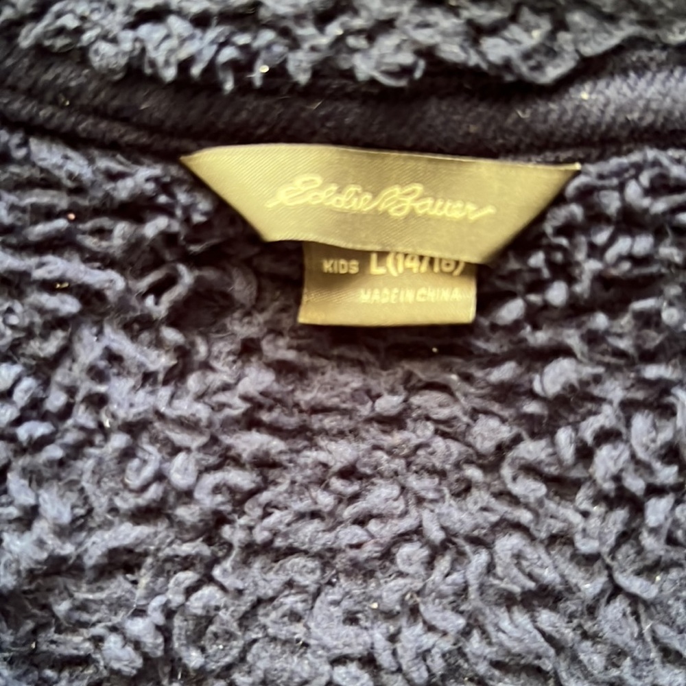 Twins?! Perfect! Eddie Bauer fleece zip up - Picture 2 of 3